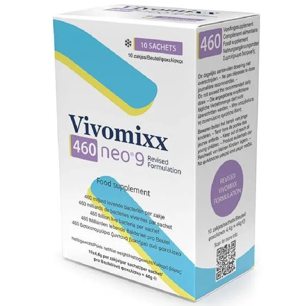 Vivomixx Neo, probiotic 460 miliarde bacterii, 10 plicuri - Bioscem — preț și oferte