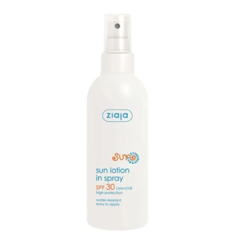 Lotiune spray pentru protectie solara SPF 30, 170 ml, Ziaja — preț și oferte