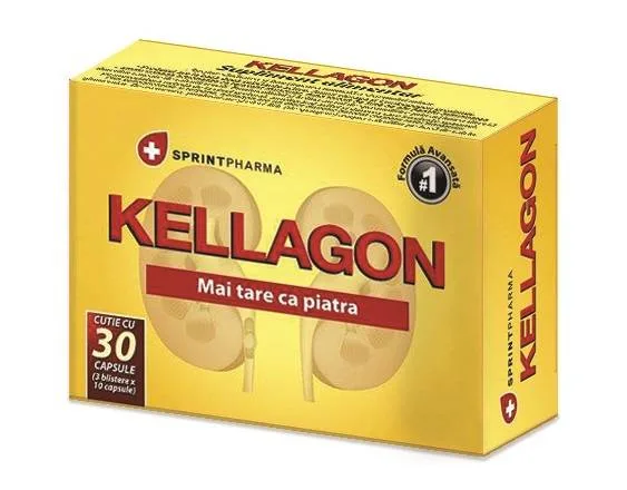 Kellagon - pt pietre la rinichi - 30cps - Sprint Pharma — preț și oferte