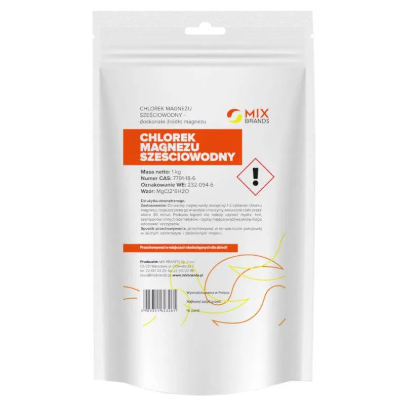 Clorura de magneziu, sare nigari, 1kg - Mix Brands — preț și oferte