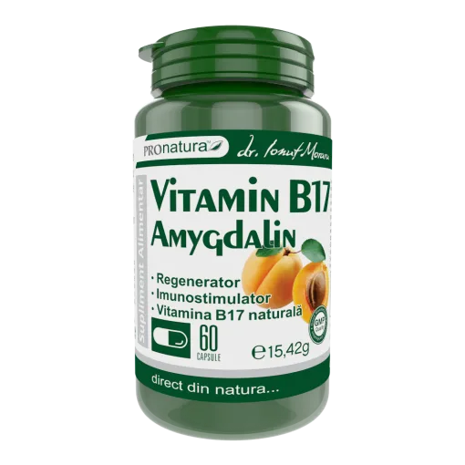 Vitamina B 17 - amigdalina, 60cps, Medica - Pro Natura — preț și oferte