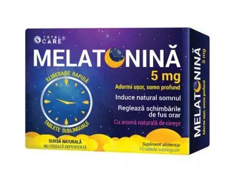 Melatonina eliberare rapida, 5 mg, 15 tablete - Cosmo Pharm — preț și oferte