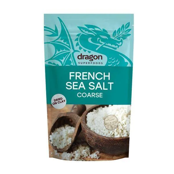 Sare pura de mare (celtica) grunjoasa 500g - Dragon Superfoods — preț și oferte