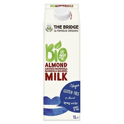 Lapte vegetal de migdale 8%, 1l ECO-BIO - The Bridge — preț și oferte