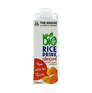 Lapte vegetal de orez cu migdale 250ml ECO-BIO - The Bridge — preț și oferte