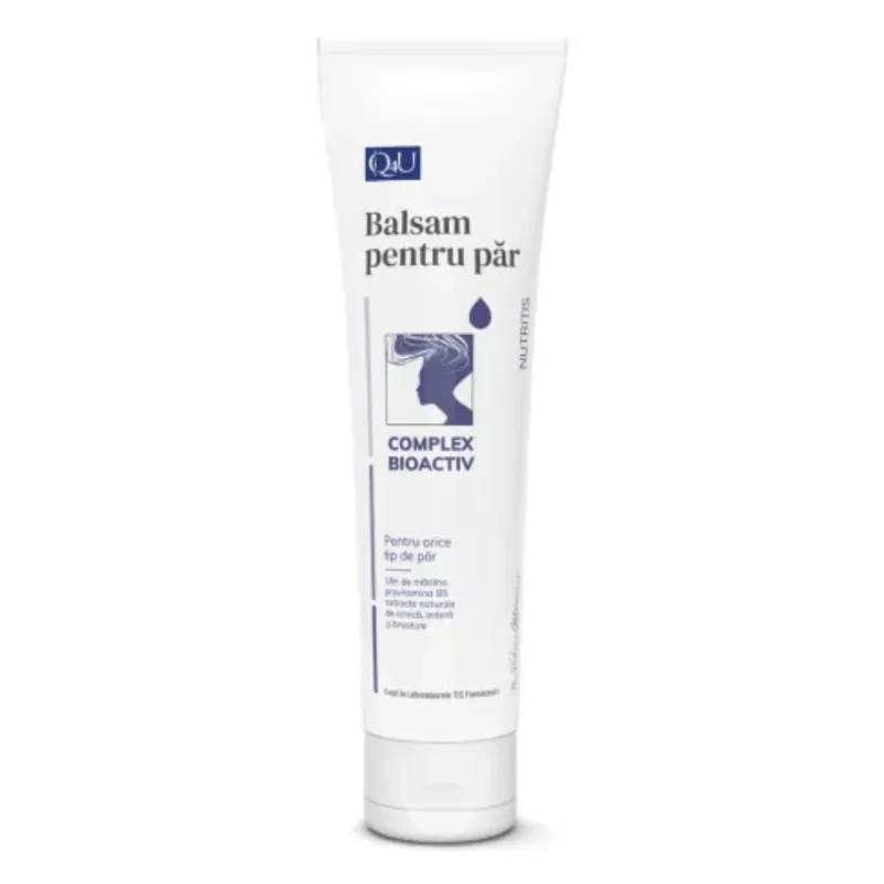 Balsam pentru orice tip de par cu ulei de masline Q4U, 150 ml, Tis Farmaceutic — preț și oferte
