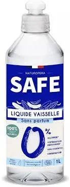 Detergent pentru vase, fara parfum, fara alergeni, eco-bio, 1000 ml, Safe — preț și oferte