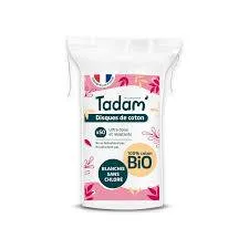Dischete demachiante ovale din bumbac, eco-bio, 50 bucati, Tadam — preț și oferte