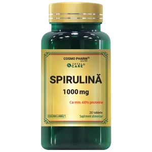 SPIRULINA 1000 mg - 30 tablete, Cosmo Pharm