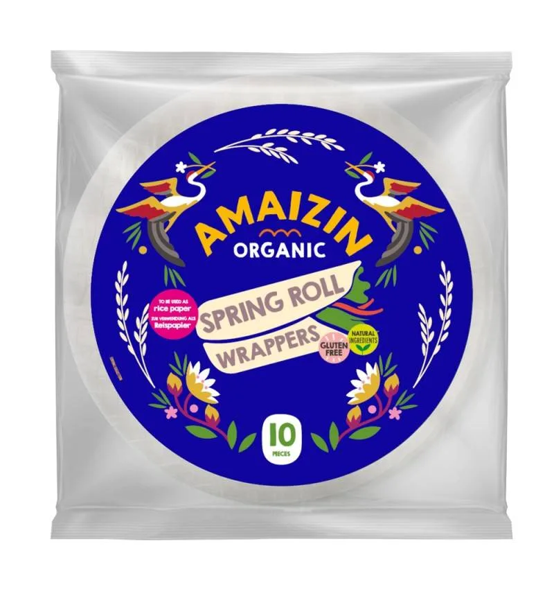 Foi din tapioca si orez pentru pachetele de primavara, eco-bio, 100 g, Amaizin AmaizinOrganic — preț și oferte