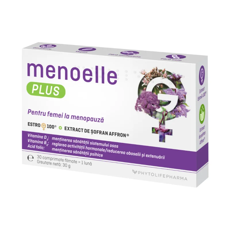Menoelle Plus, 30 comprimate, Phytolife Pharma — preț și oferte