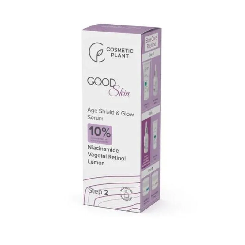 Ser Age Shield & Glow Good Skin, 30 ml, Cosmetic Plant — preț și oferte
