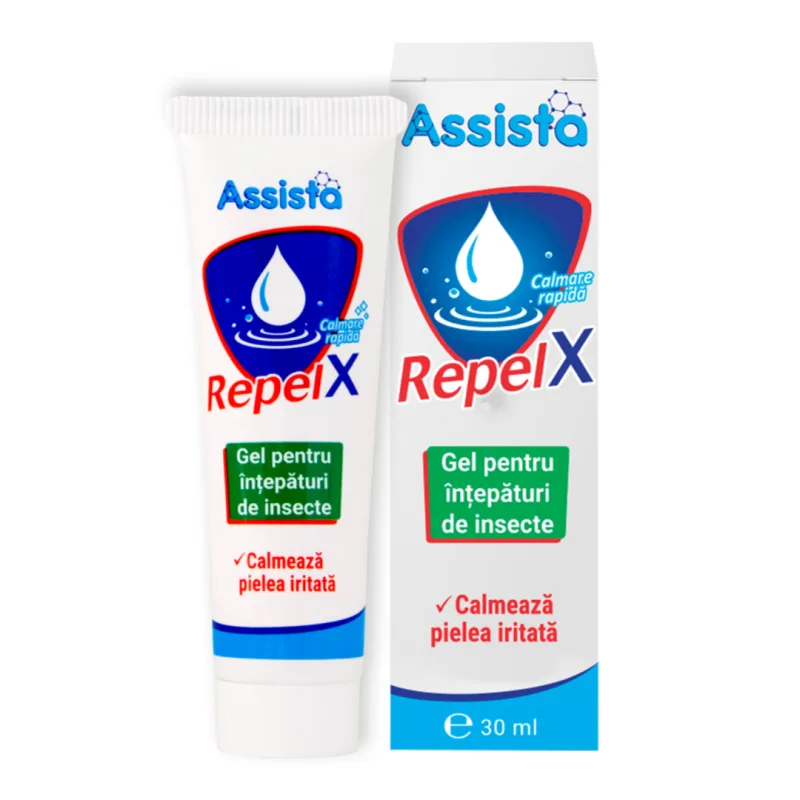Gel intepaturi insecte RepelX, 30 ml Assista — preț și oferte