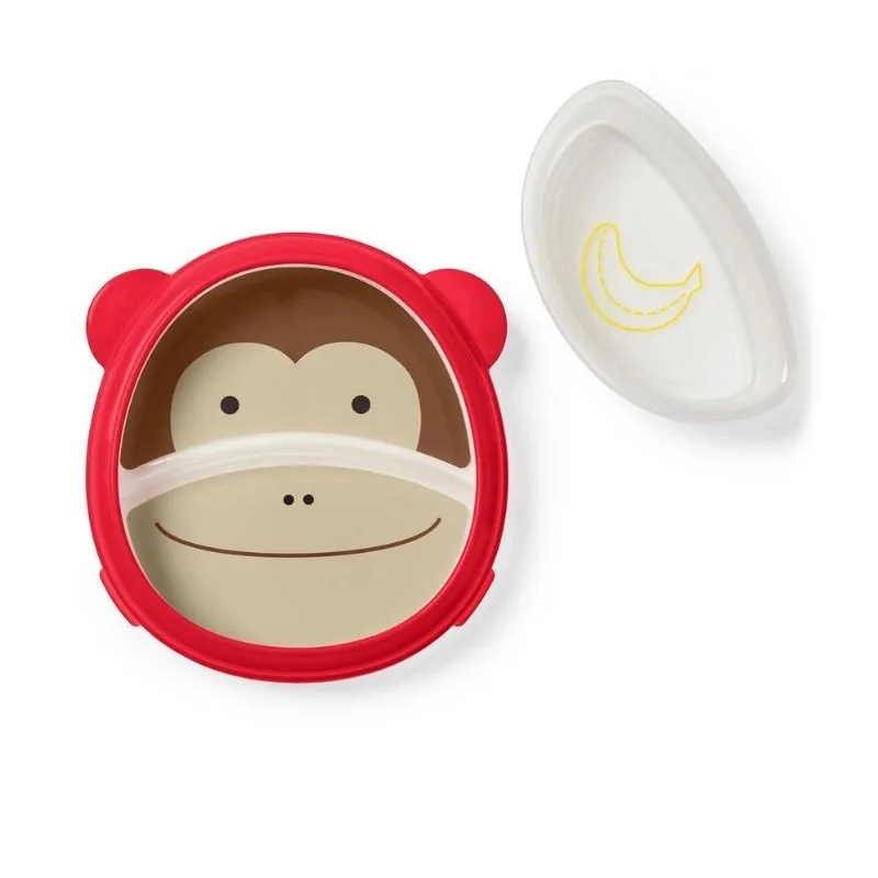 Skip Hop Set farfurie & bol, Maimutica — preț și oferte