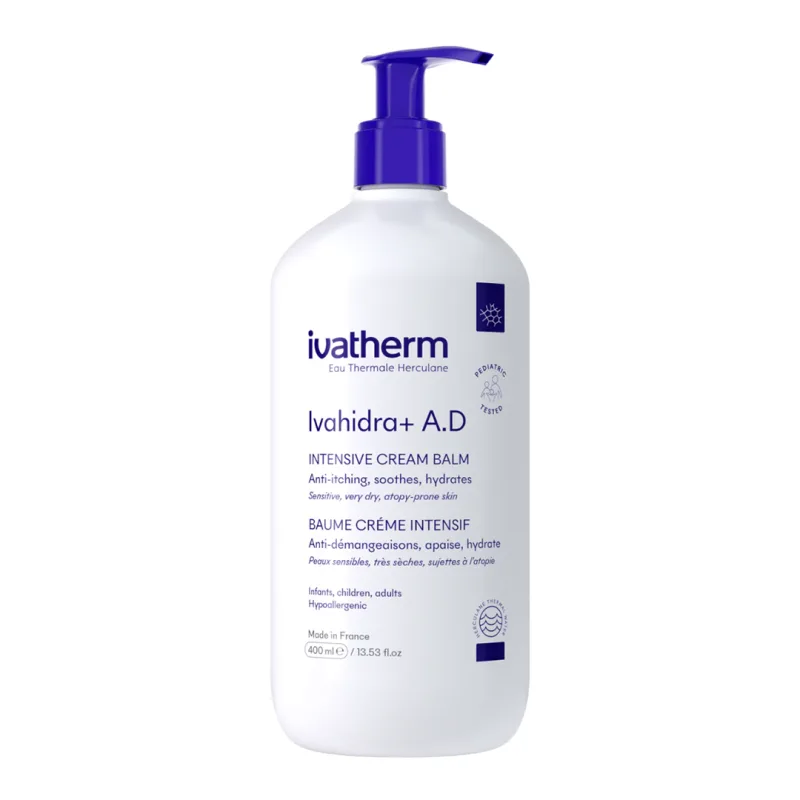 Balsam intens relipidant, 400ml, Ivahidra+, Ivatherm — preț și oferte