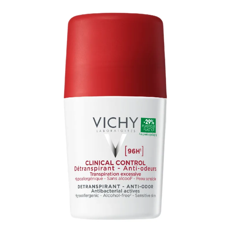 Deodorant roll-on Clinical Control 96h, 50 ml, Vichy — preț și oferte