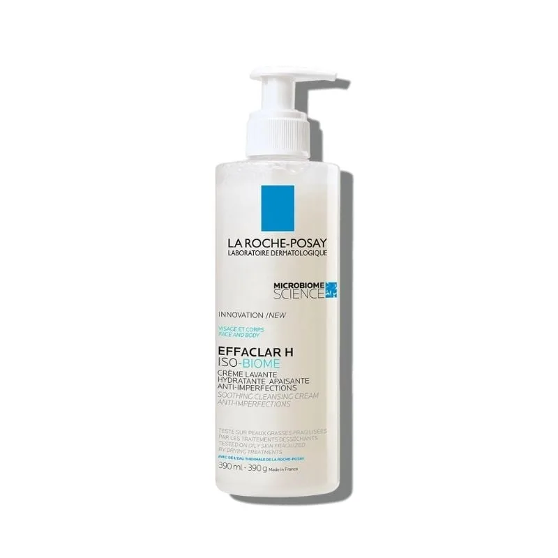 Crema spalare Effaclar H ISO-BIOME, 390ml, La Roche-Posay LA ROCHE POSAY — preț și oferte