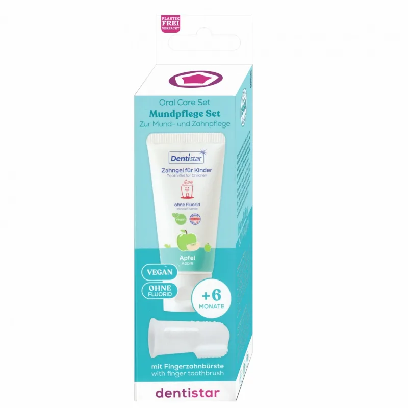 Dentistar Set Pasta de dinti 30ml + Degetar moale din silicon — preț și oferte