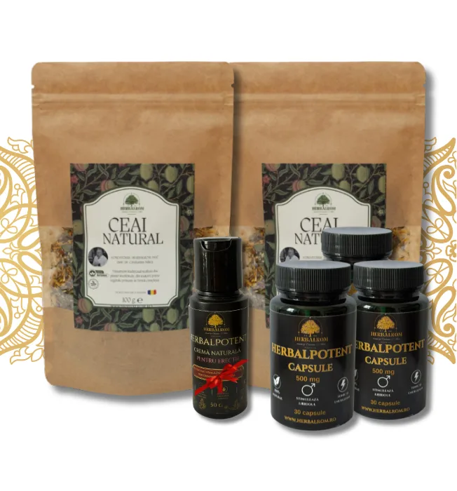 Pachet Herbalpotent + Cremă Herbalpotent CADOU — preț și oferte