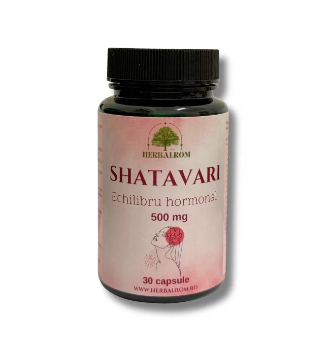 Shatavari 500 mg - 30 capsule — preț și oferte