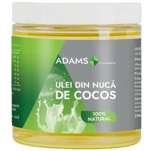 Ulei din nuca de Cocos 250ml, Adams Supplements