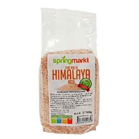 Sare roz de Himalaya, fina, 500 g, Springmarkt — preț și oferte