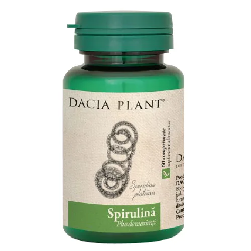 Spirulina 60cpr Dacia Plant — preț și oferte