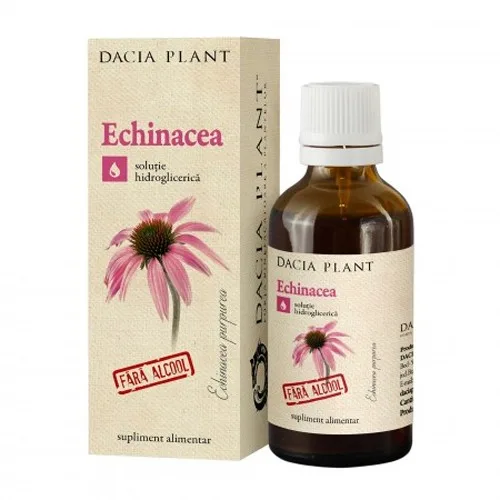 Tinctura Echinaceea Fara Alcool 50ml Dacia Plant — preț și oferte
