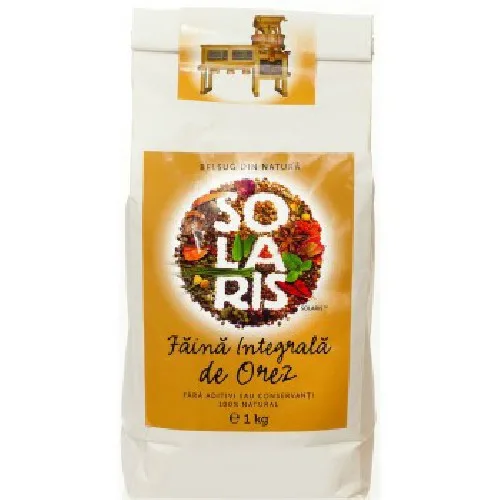 Faina Integrala de Orez 1kg Solaris — preț și oferte