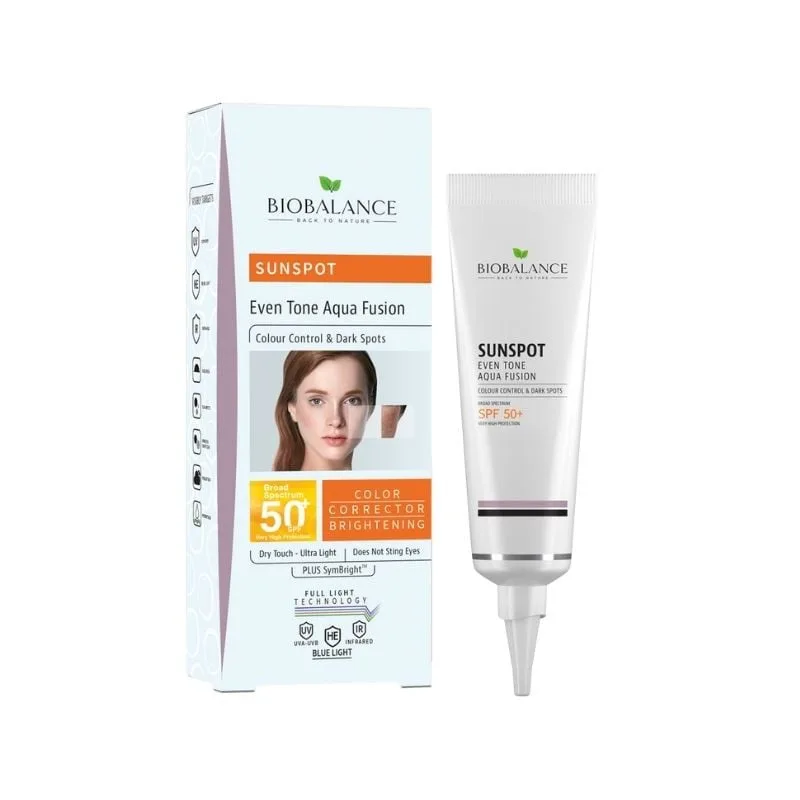 Bio Balance Crema solara uniformizanta, Aqua Fusion, SPF 50+, 40ml — preț și oferte