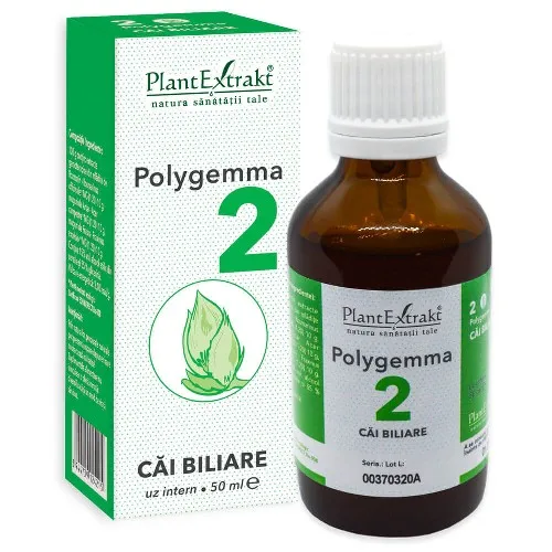 Polygemma 2  -Cai Biliare- 50ml PlantExtrakt — preț și oferte