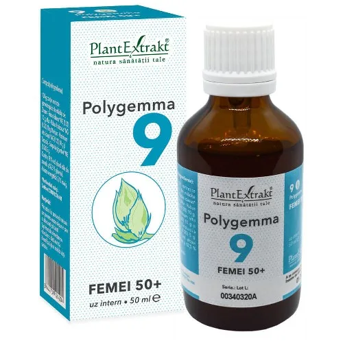 Polygemma 9 - Femei 50+ 50ml, PlantExtrakt — preț și oferte