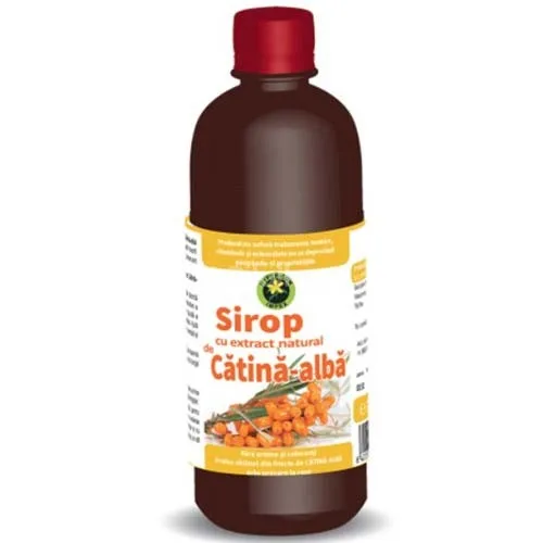 Sirop de Catina Alba cu Zahar 500ml Hypericum — preț și oferte