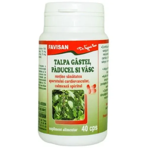 Talpa Gastei cu Vasc si Paducel 40cps Favisan — preț și oferte