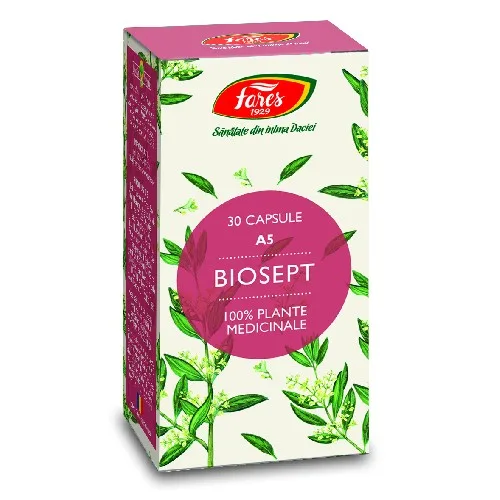 Biosept 30cps Fares — preț și oferte