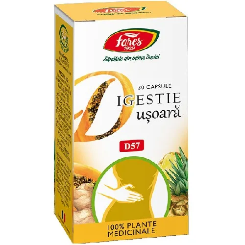 Digestie Usoara, 30cps, Fares — preț și oferte