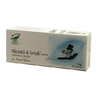 Raceala Si Gripa Forte 30cps Pro Natura — preț și oferte
