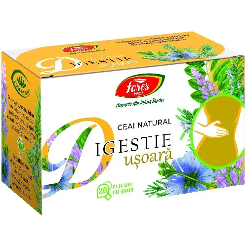 Ceai Digestie Usoara 20plicuri Fares — preț și oferte