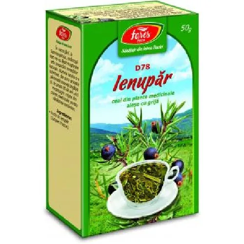 Ceai Ienupar Fructe 50gr Fares — preț și oferte