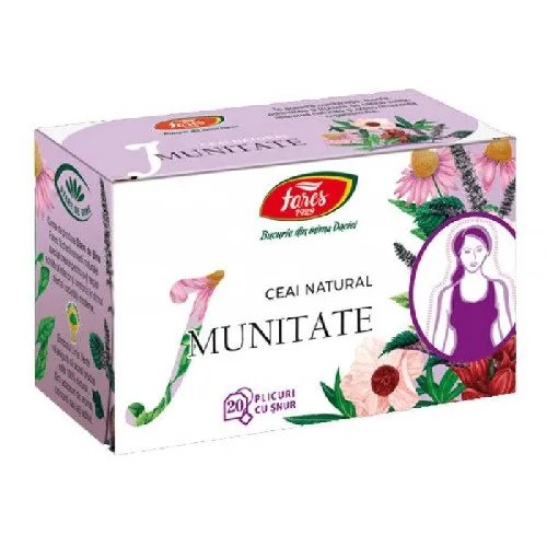Ceai pentru Imunitate 20plicuri Fares — preț și oferte