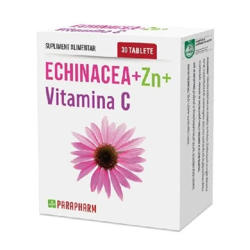 Echinaceea + Zinc + Vit C 30tab Parapharm — preț și oferte