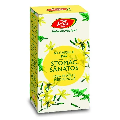 Stomac Sanatos 63cps Fares — preț și oferte