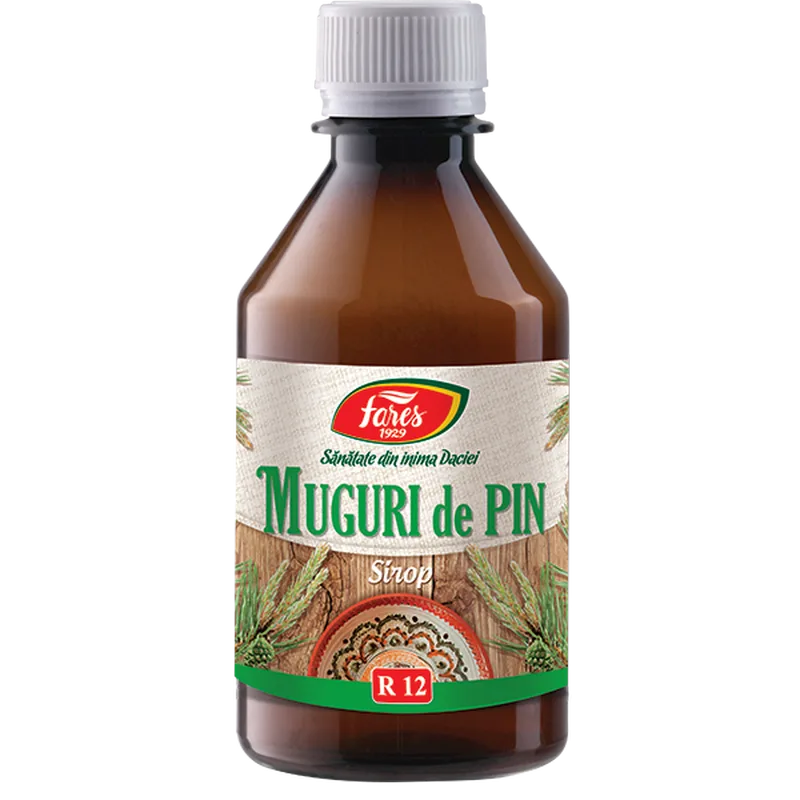 Sirop Muguri de Pin - R12, 250ml, Fares — preț și oferte