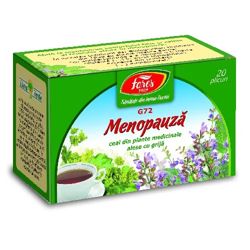 Ceai Menopauza 20plicuri Fares — preț și oferte
