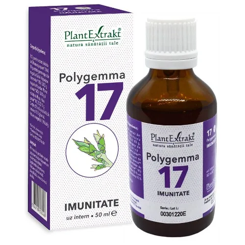 Polygemma 17 Imunitate, 50 ml, PlantExtract — preț și oferte