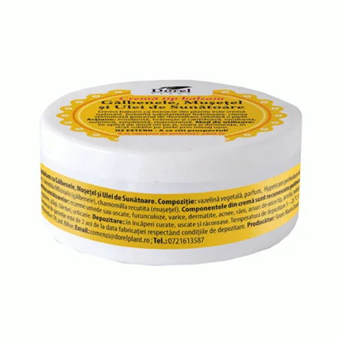Crema Galbenele Musetel Sunatoare 100g Dorel Plant — preț și oferte