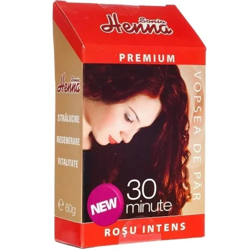 Henna Premium Rosu Intens 60gr Kian Cosmetics — preț și oferte