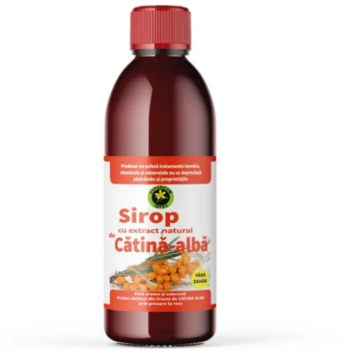 Sirop de Catina Alba Fara Zahar 500ml Hypericum — preț și oferte