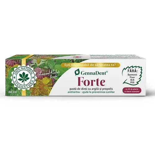 Pasta Dinti Gennadent Forte 80ml — preț și oferte