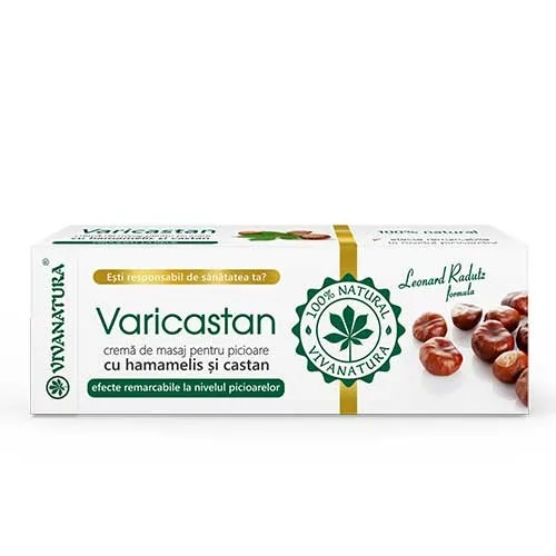 Crema Masaj Varicastan 75ml Viva Natura — preț și oferte